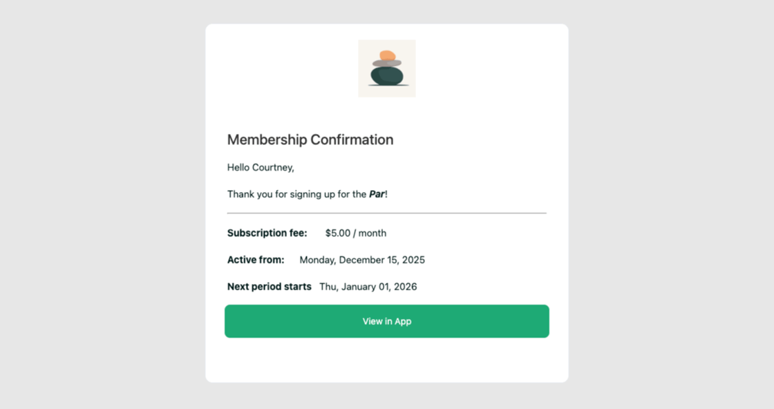 Memberships and Packages